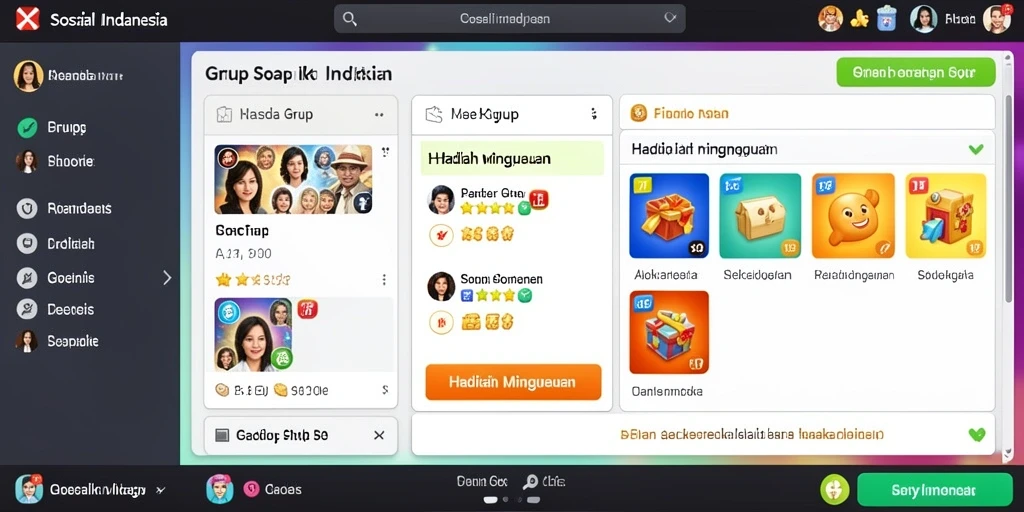 Tampilan antarmuka user-friendly yang memudahkan navigasi.