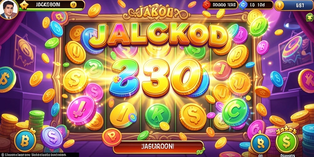 Screenshot menunjukkan pilihan permainan slot yang menarik.