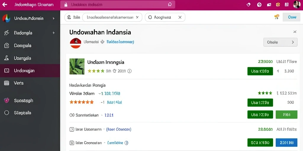 Tampilan antarmuka yang intuitif dan mudah digunakan.