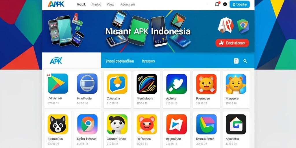 Tampilan menu utama yang menarik dan user-friendly.